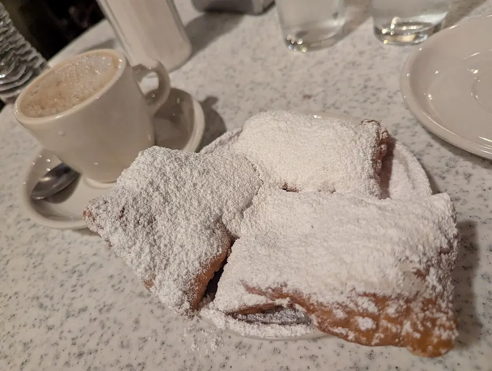 Beignet in New Orleans, Louisiana