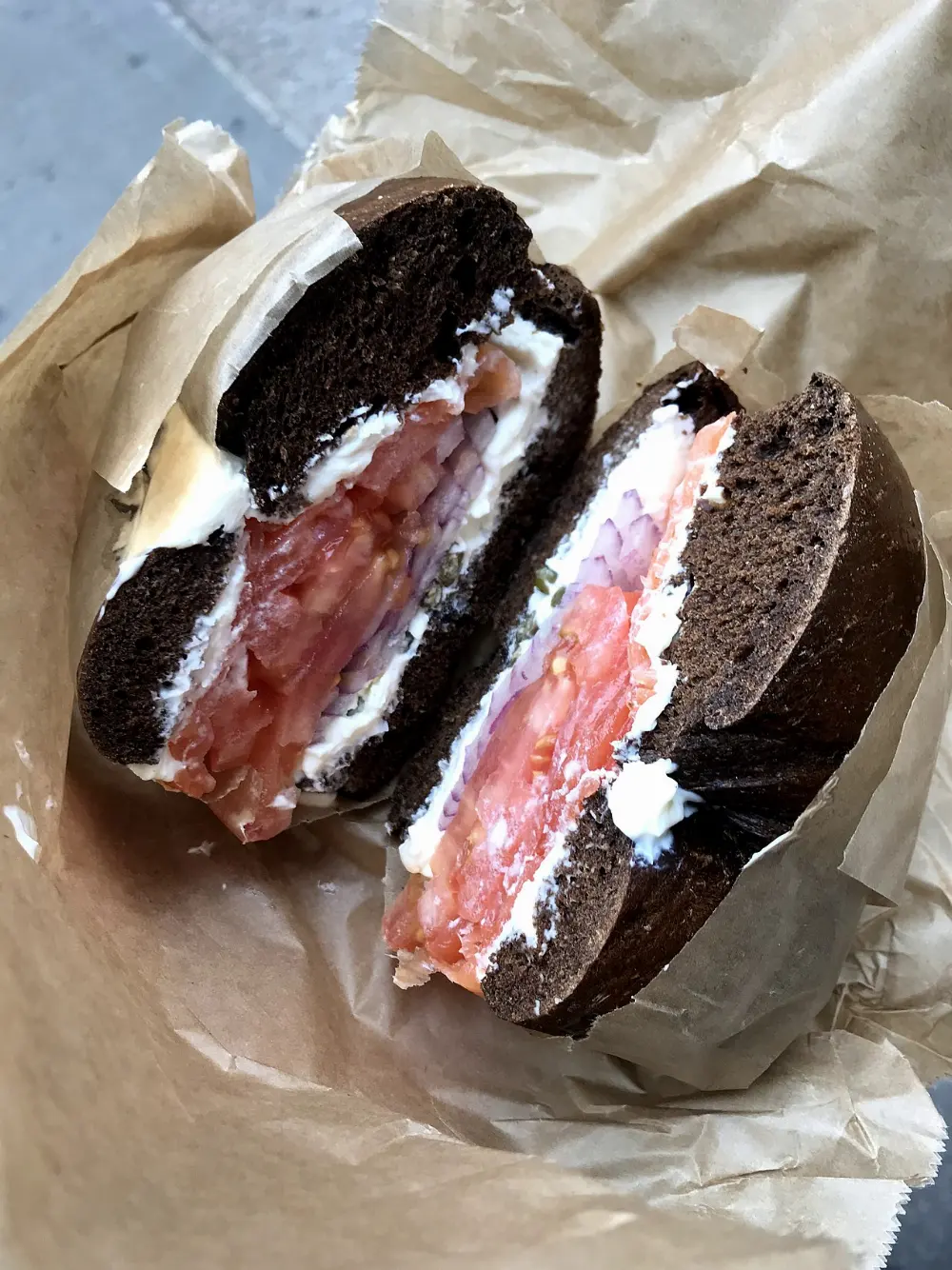 Bagel in New York City