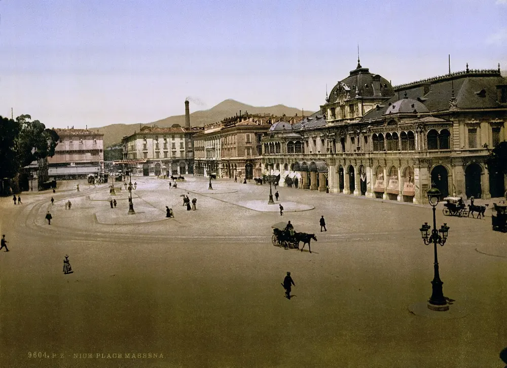 Place Massena, Nice and the French Riviera, France