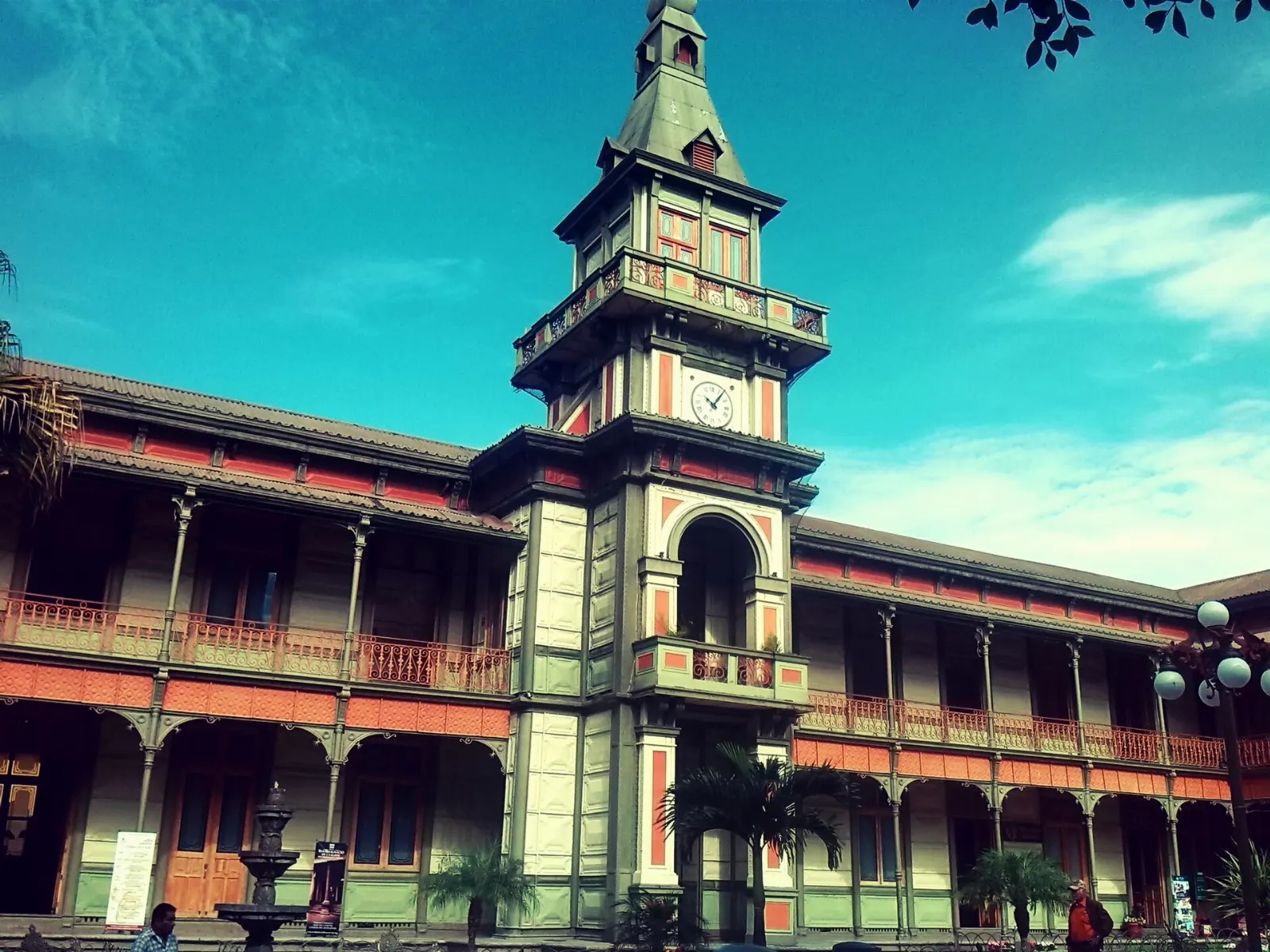 The iron facade of the Palacio de Hierro in Orizaba, Veracruz