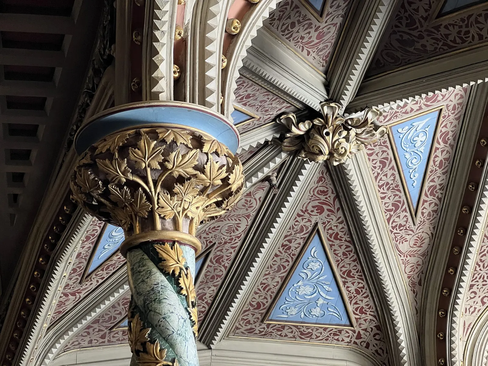 Twin spires of the Notre-Dame Cathedral Basilica in Ottawa, Ontario