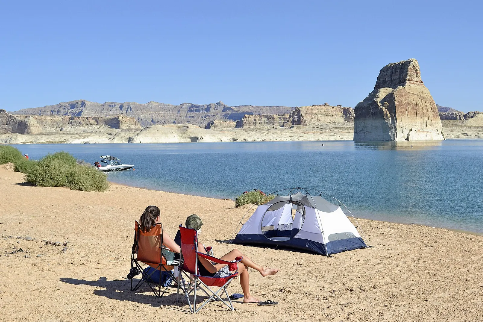 Lake Powell, Wahweap and Lone Rock, Page (Horseshoe Bend and Antelope Canyon), Arizona, United States