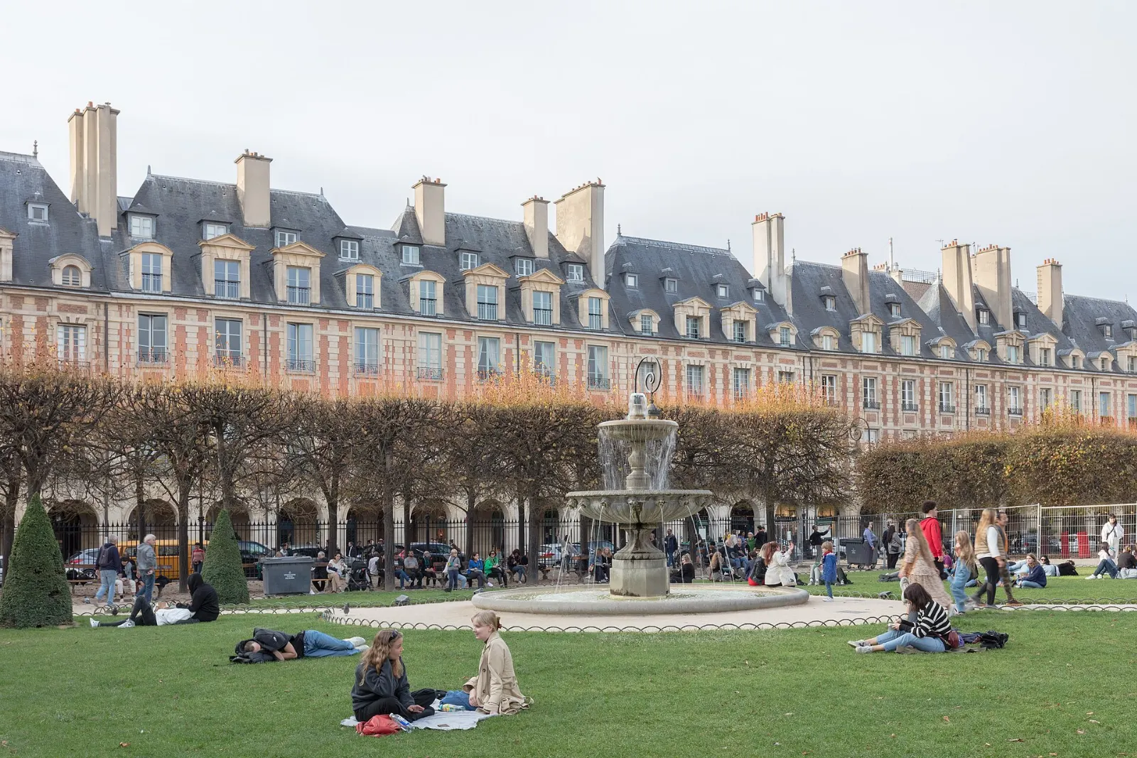 Le Marais and the Place des Vosges, Paris, France
