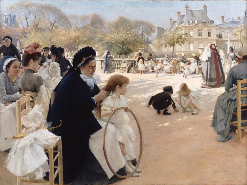 Luxembourg Gardens, Paris, France