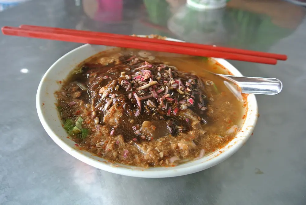 Assam laksa in Penang, Malaysia