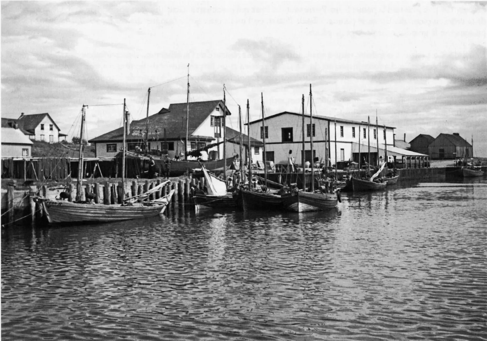 Harbour at L'Anse-à-Beaufils south of Percé, Quebec