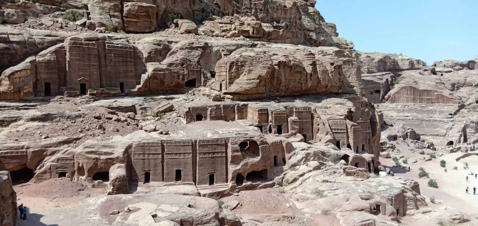 The Royal Tombs, Petra, Jordan