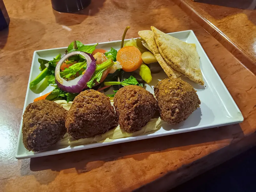 Falafel in Petra, Jordan