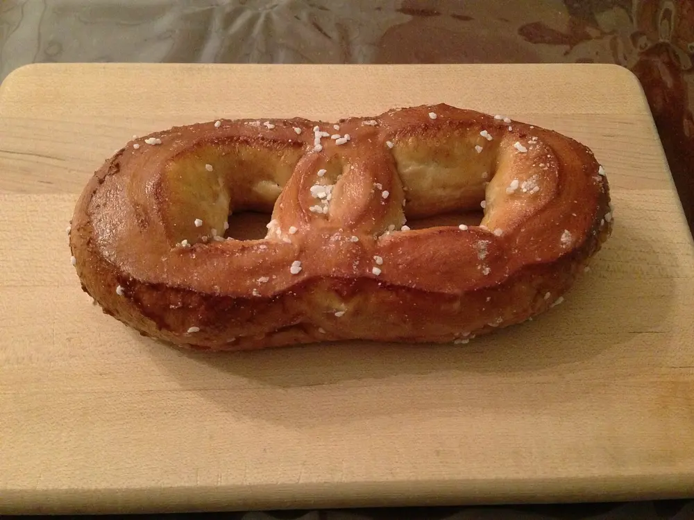 Soft pretzel in Philadelphia, Pennsylvania