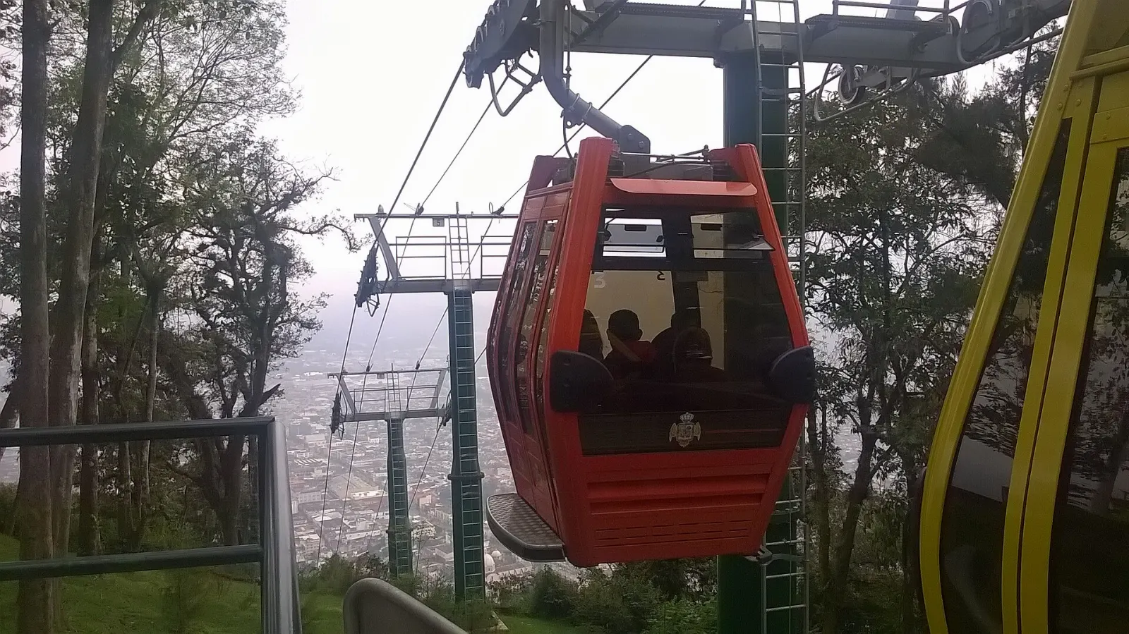 Hill of Cerro del Borrego above the city of Orizaba, Pico de Orizaba, Veracruz
