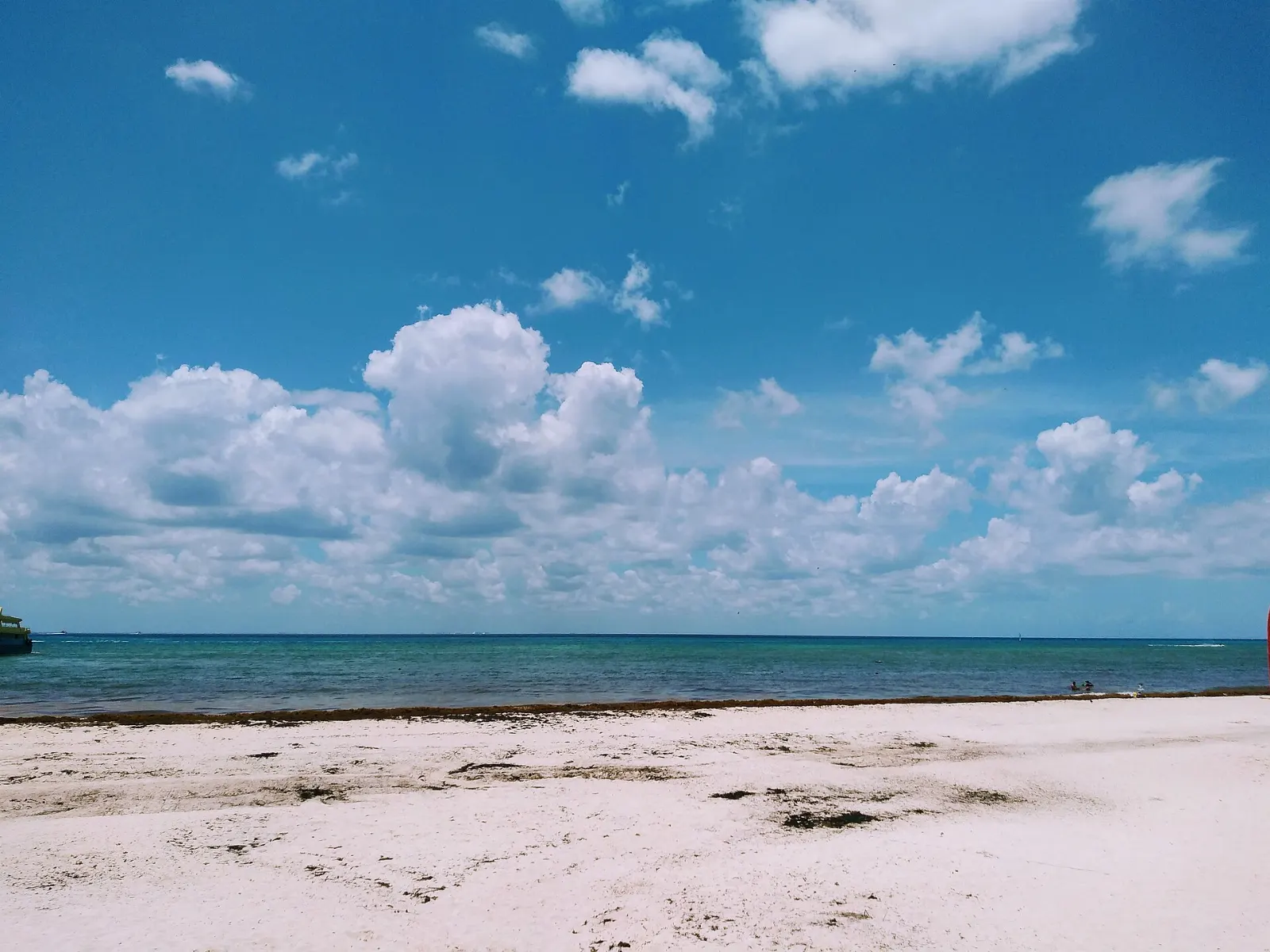 Beach at Playacar south of central Playa del Carmen, Quintana Roo