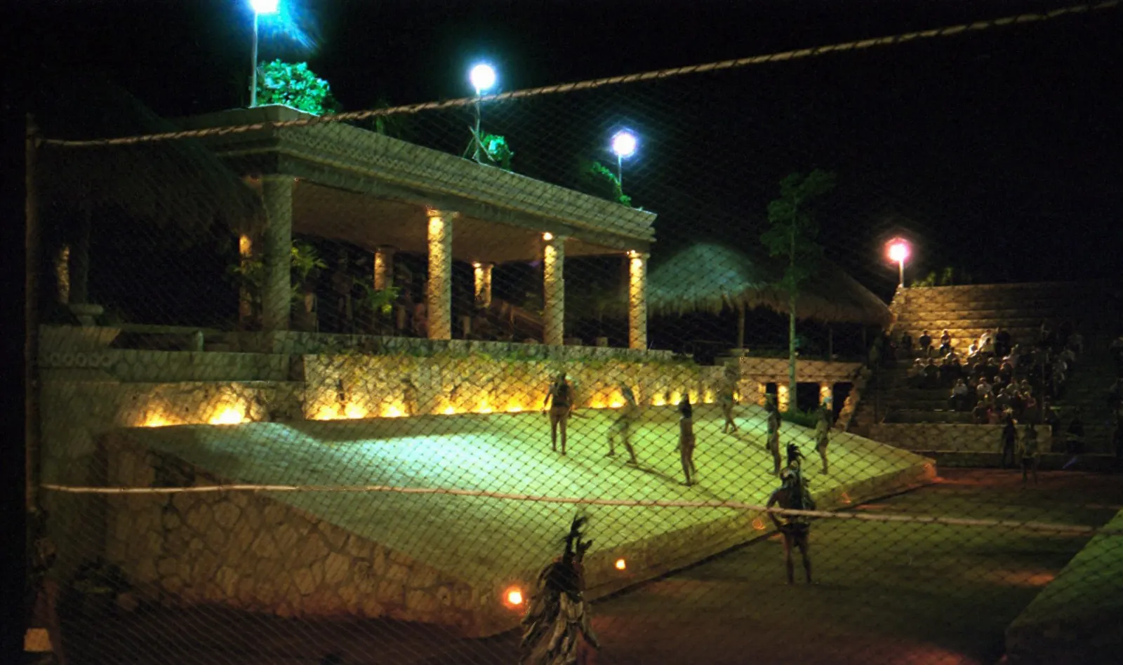 Coastal scene at Xcaret on the Riviera Maya, Playa del Carmen, Quintana Roo
