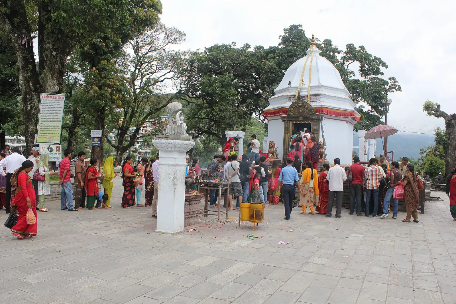 Old Bazaar and Bindhyabasini Temple, Pokhara, Nepal