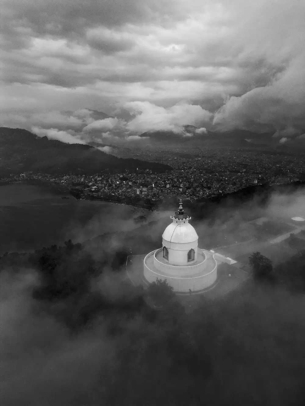 World Peace Pagoda, Pokhara, Nepal