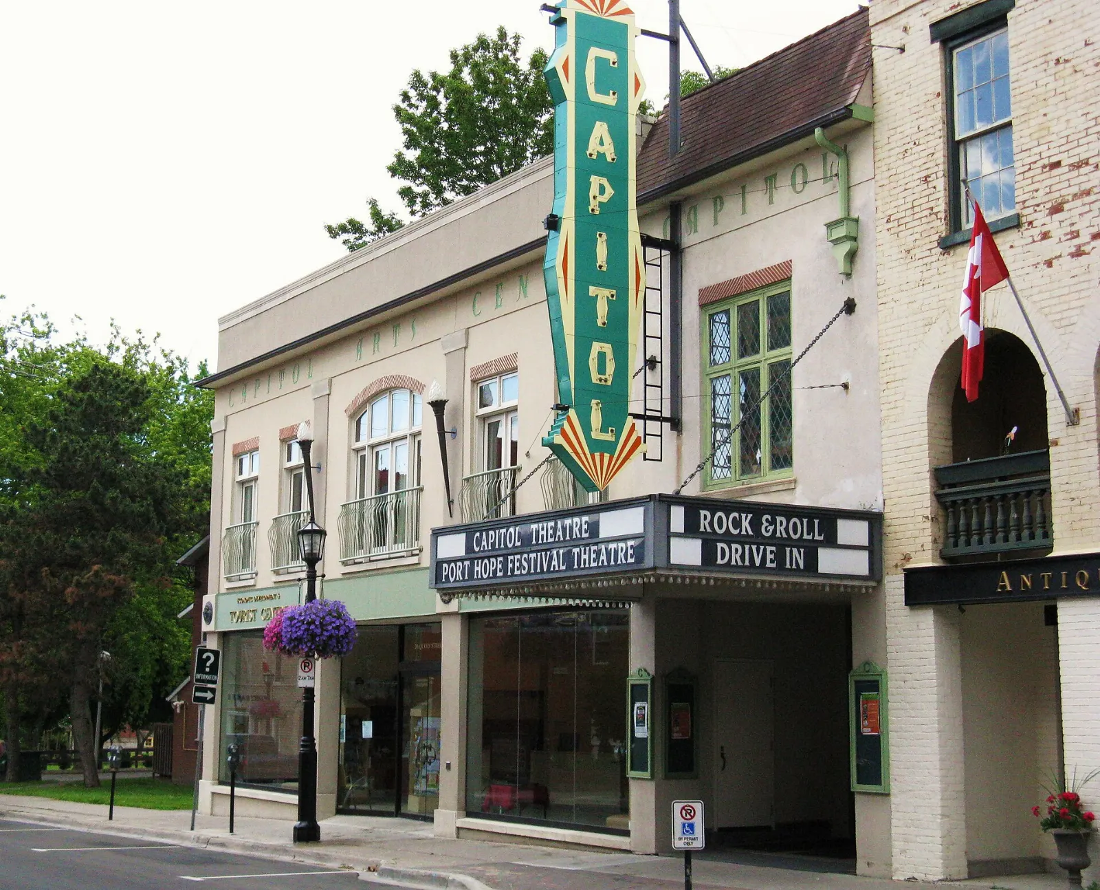The Capitol Theatre on Queen Street in Port Hope, Ontario