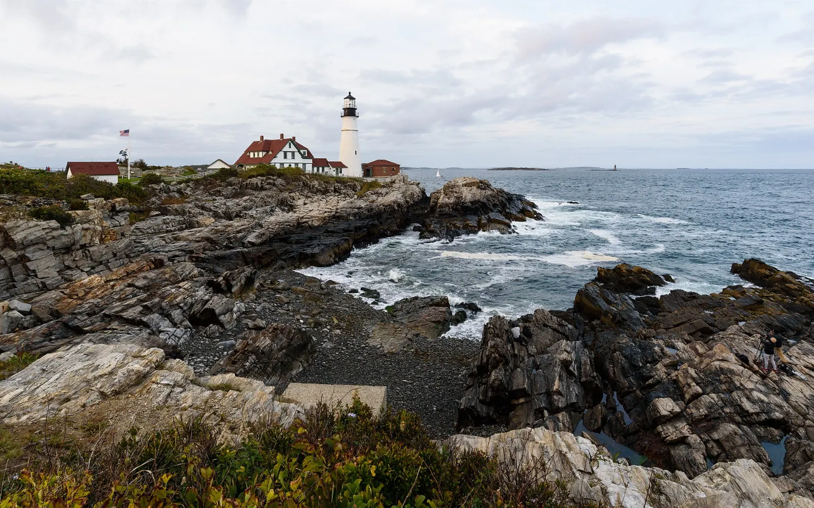 Portland Maine Lobster Rolls Lighthouses and Casco Bay