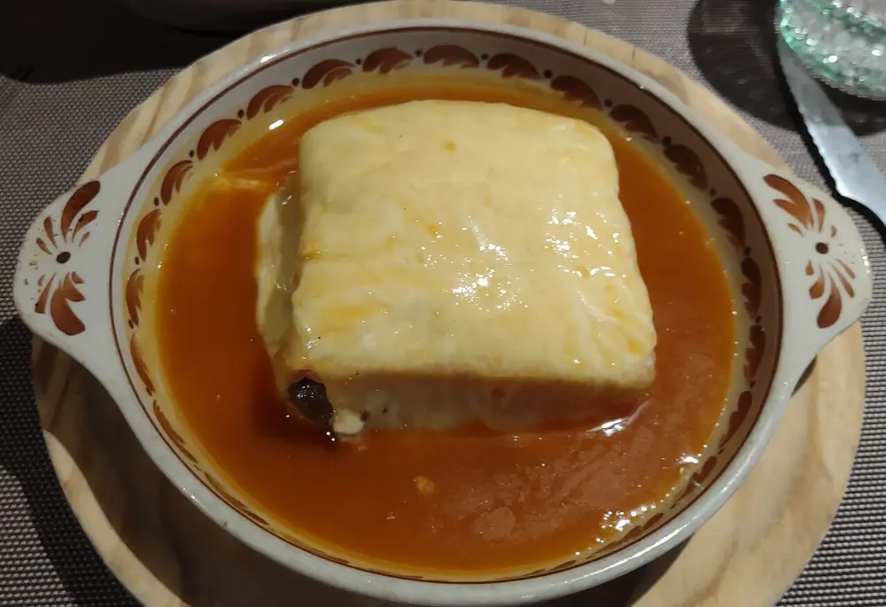 Francesinha in Porto, Portugal