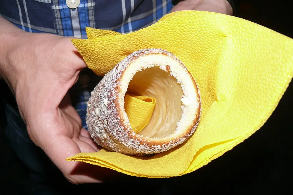 Trdelník in Prague, Czechia