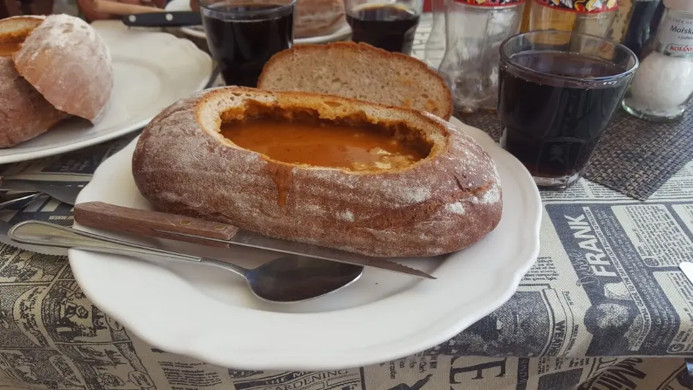 Goulash in Prague, Czechia