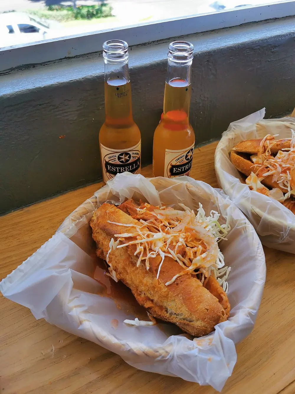 Tortas ahogadas in Puerto Vallarta, Jalisco