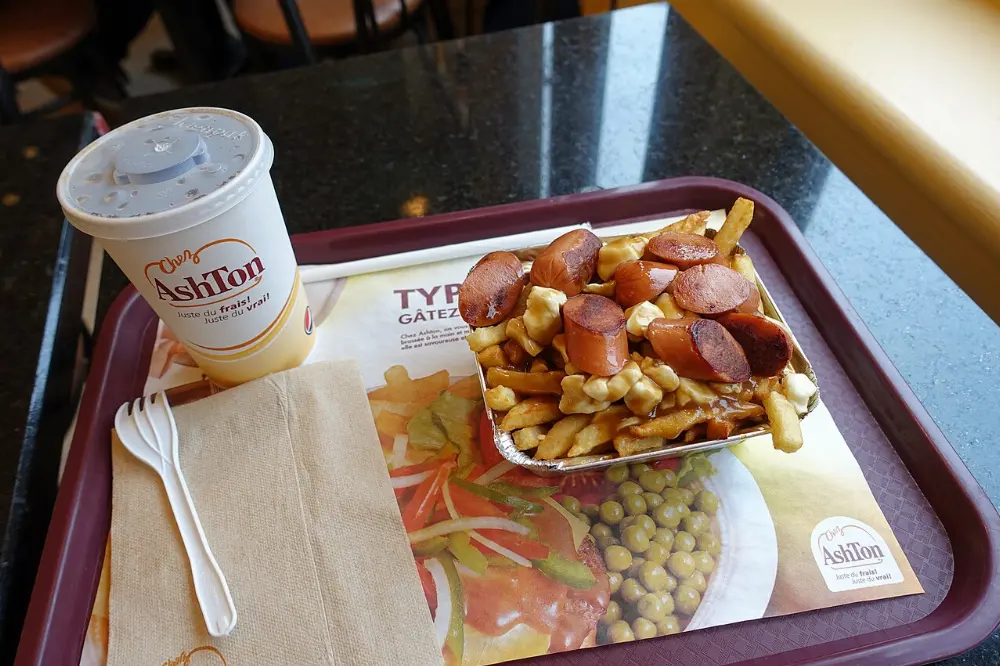 Poutine in Quebec City, Canada