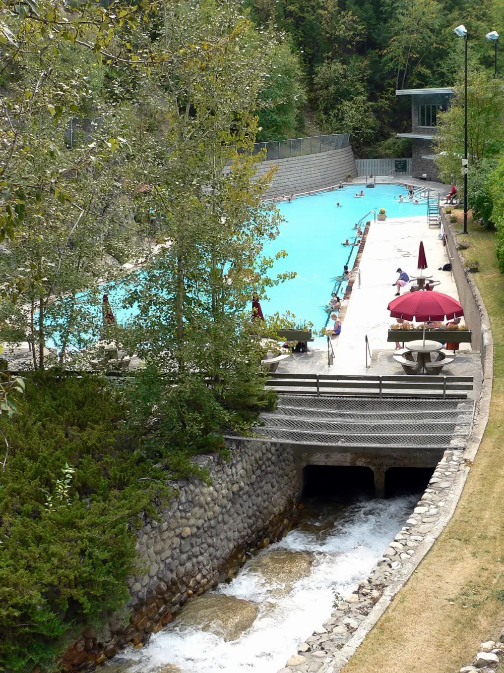 Radium village, Radium Hot Springs, British Columbia