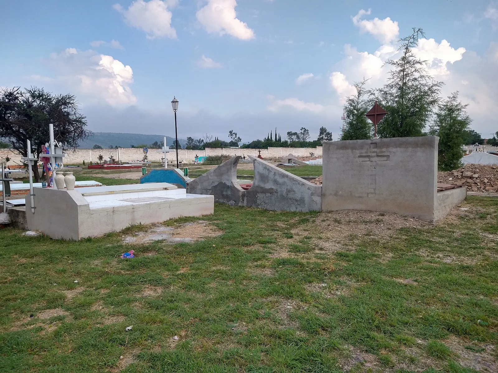 Old cemetery of Guadalupe in Real de Asientos, Aguascalientes