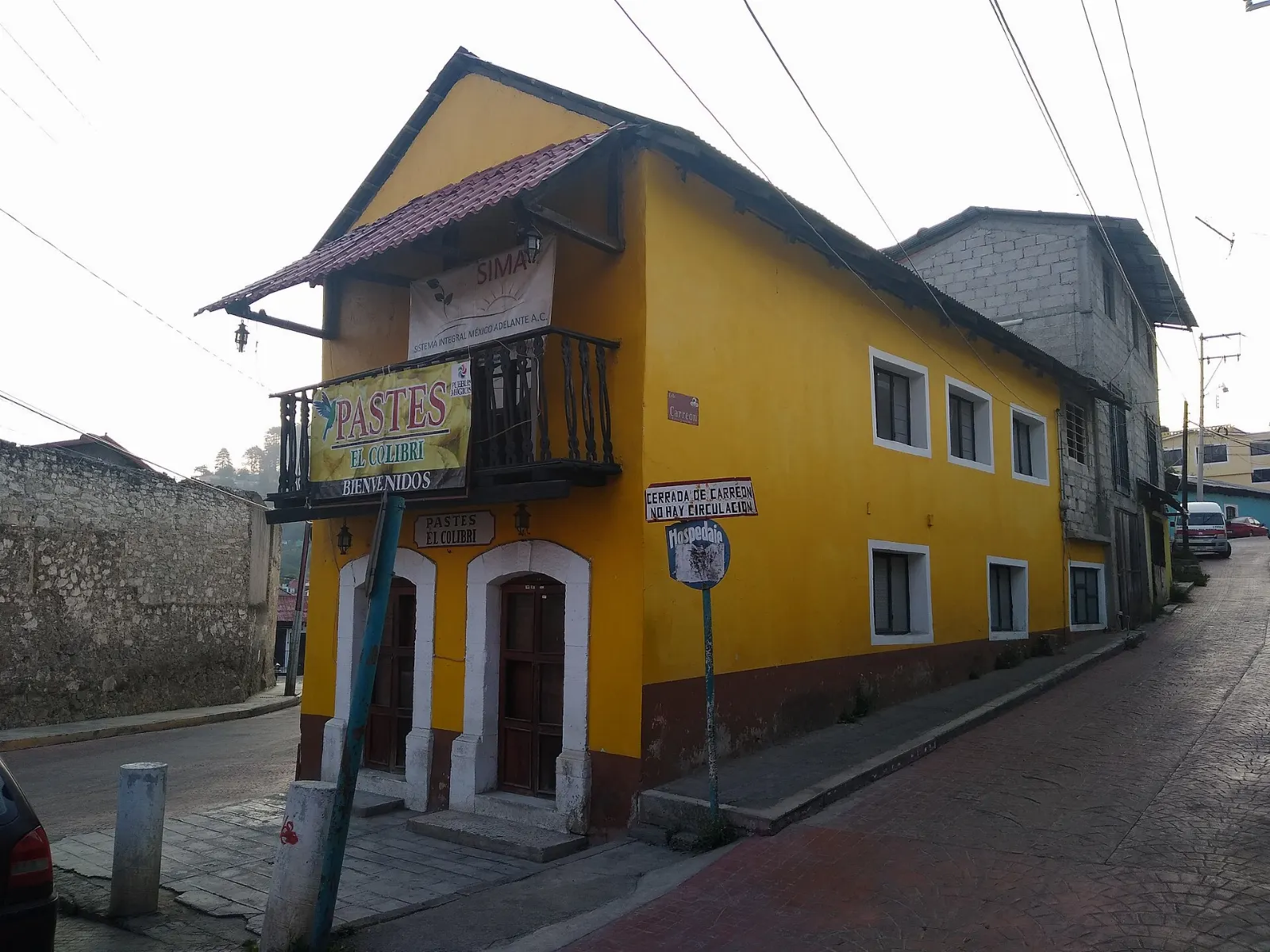 Freshly baked pastes, the Mexican version of the Cornish pasty, in Real del Monte, Hidalgo