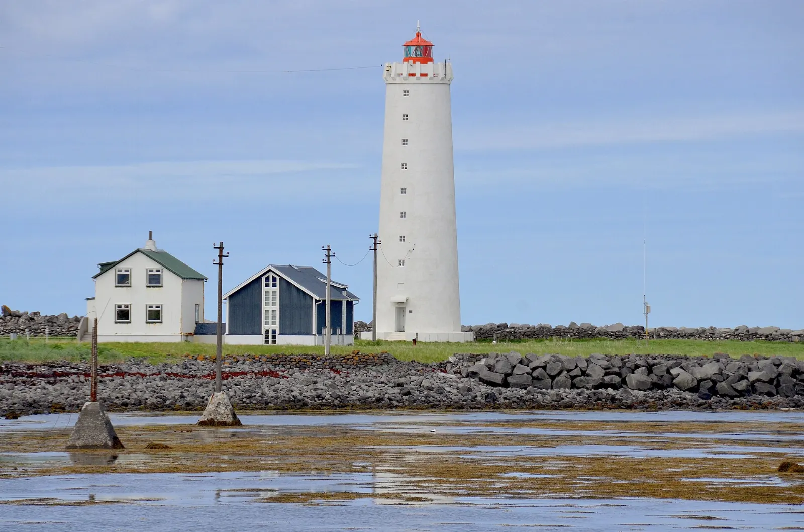 Grótta Lighthouse, Reykjavik, Iceland