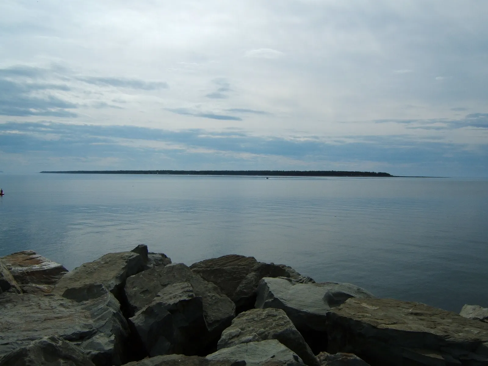 Île Saint-Barnabé off the coast of Rimouski, Quebec