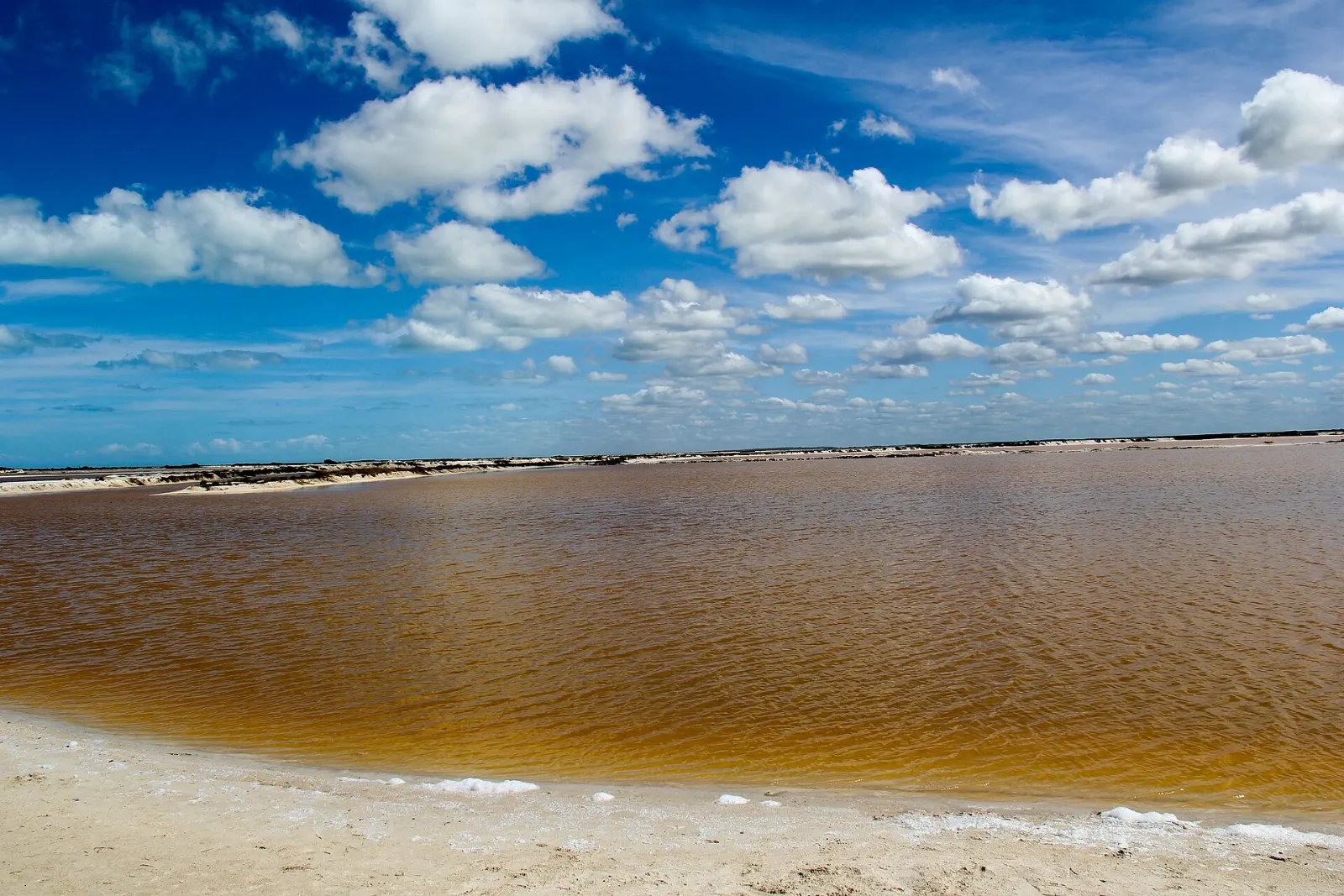 Quiet beach on the Gulf of Mexico near Río Lagartos, Yucatán