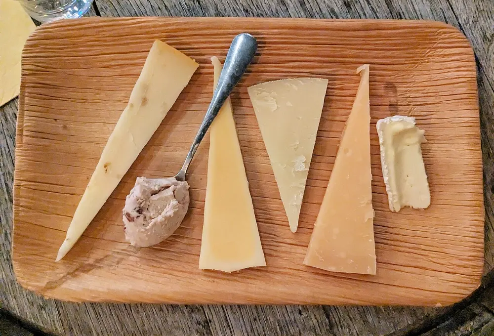 Farmstead cheese in Salt Spring Island, British Columbia
