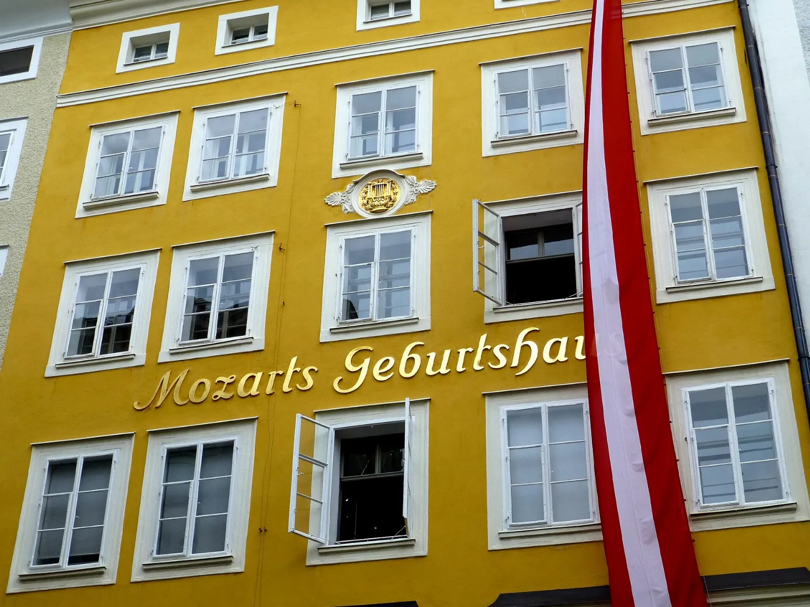 Mozart's Birthplace, Salzburg, Austria