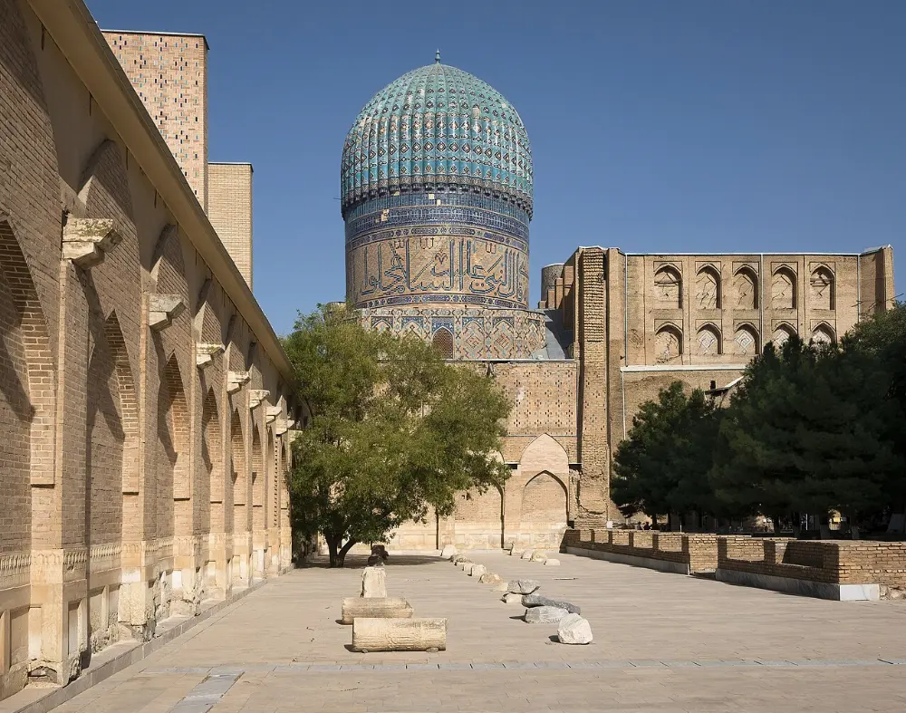 Bibi-Khanym Mosque, Samarkand, Uzbekistan