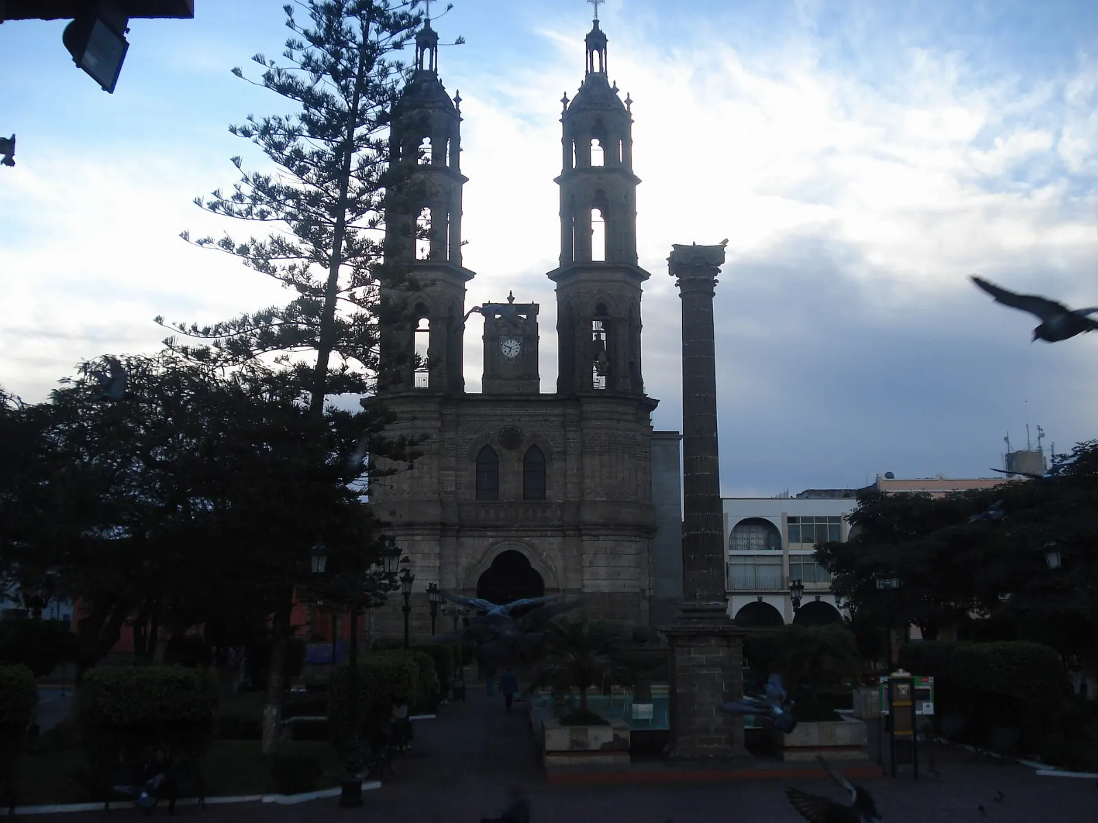 Cathedral of Tepic with its twin towers, San Blas, Nayarit