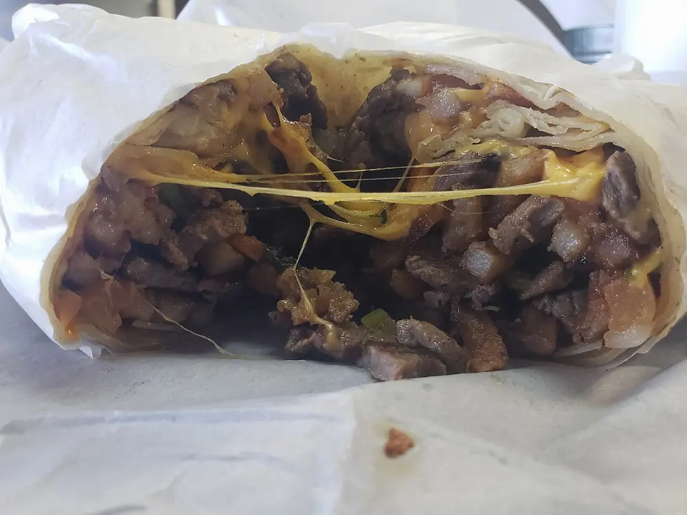 California burrito in San Diego