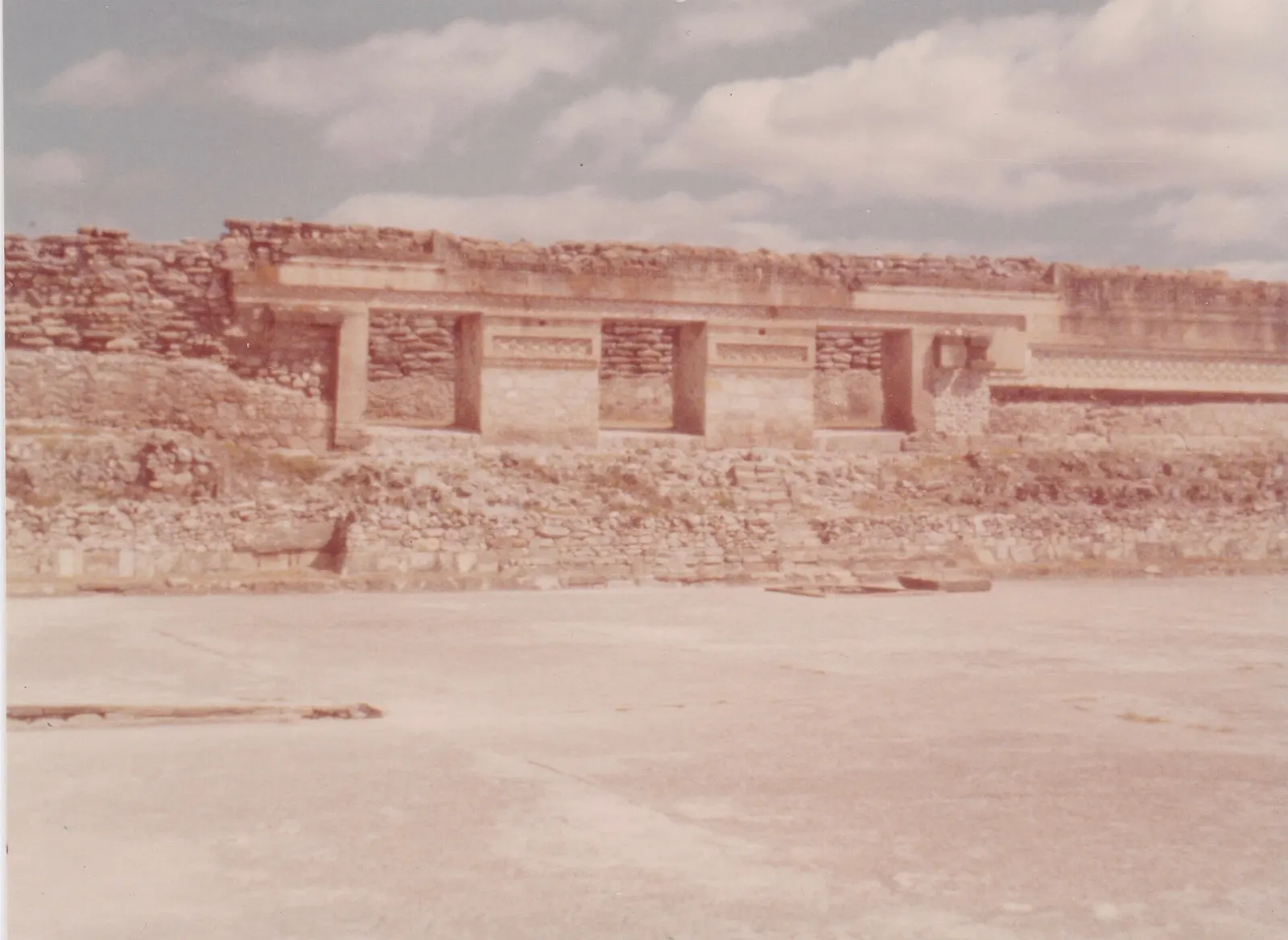 Geometric stone mosaics at the Zapotec site of Mitla, Santa María del Tule, Oaxaca
