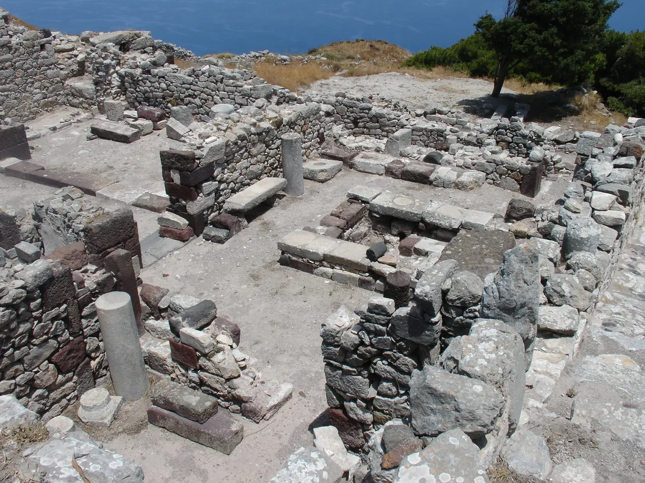 Ancient Thera, Santorini, Greece