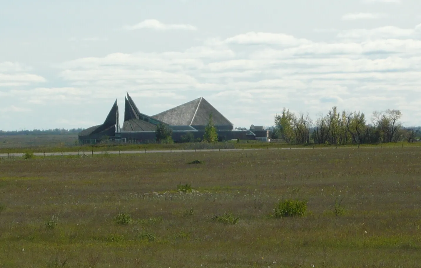 Prairie landscape at Wanuskewin Heritage Park north of Saskatoon, Saskatchewan