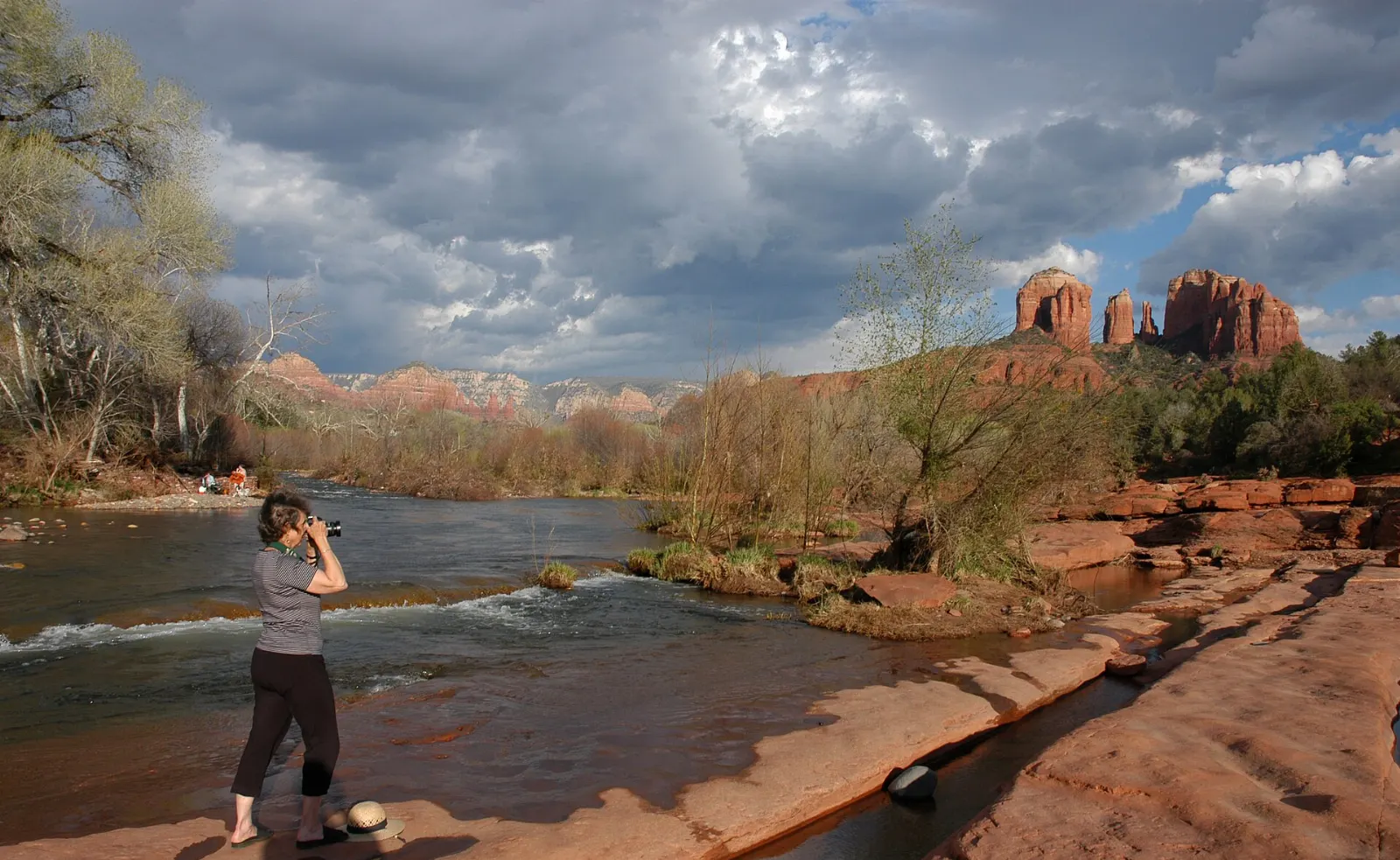 Red Rock Crossing and Crescent Moon Picnic Site, Sedona, Arizona, United States