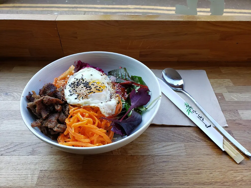 Bibimbap in Seoul, South Korea