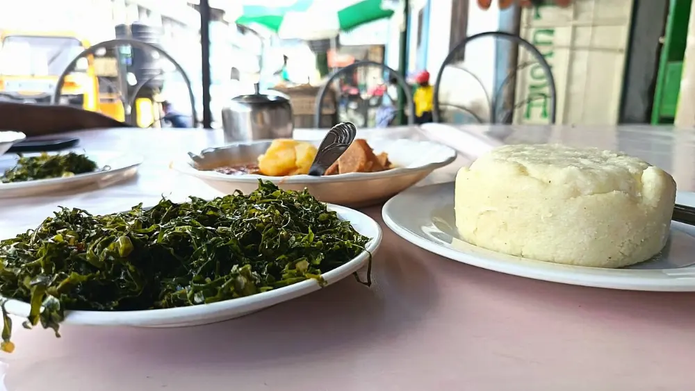 Ugali in Serengeti National Park, Tanzania