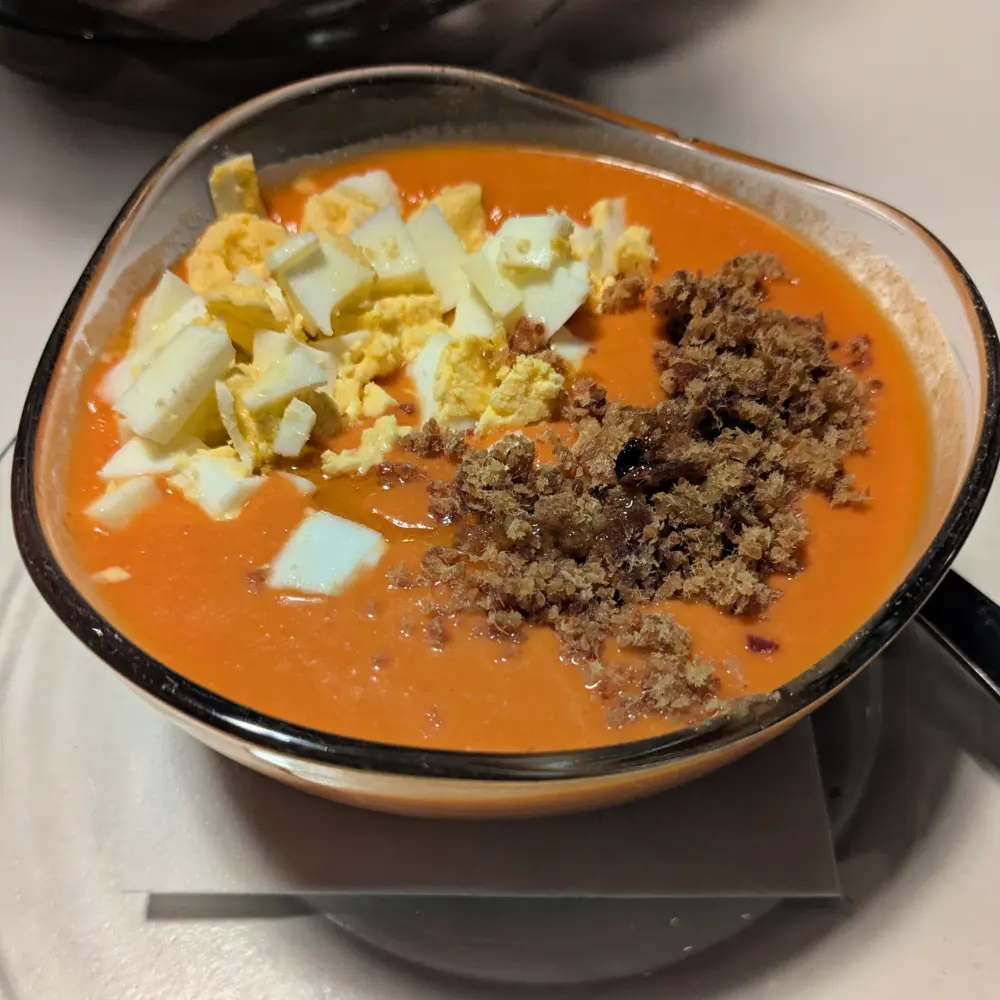Salmorejo in Seville, Spain