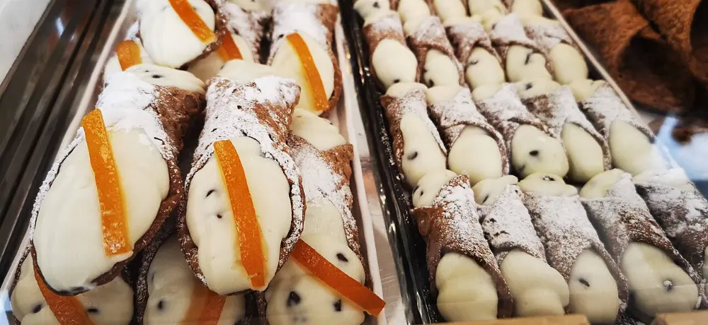 Cannoli in Sicily, Italy