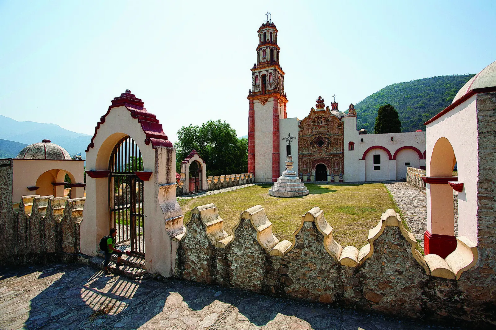 Franciscan mission church at Tilaco in the Sierra Gorda, Querétaro