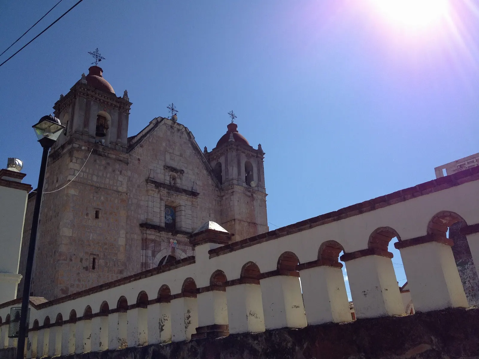 Church of San Mateo in Capulálpam de Méndez, Sierra Norte, Oaxaca