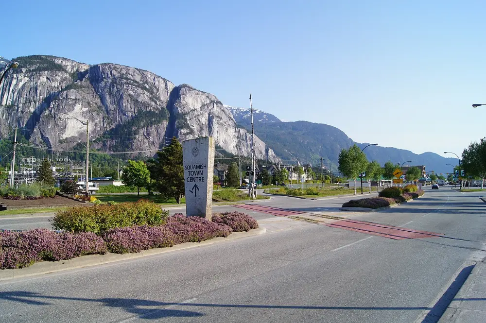 Downtown Squamish, Squamish, British Columbia