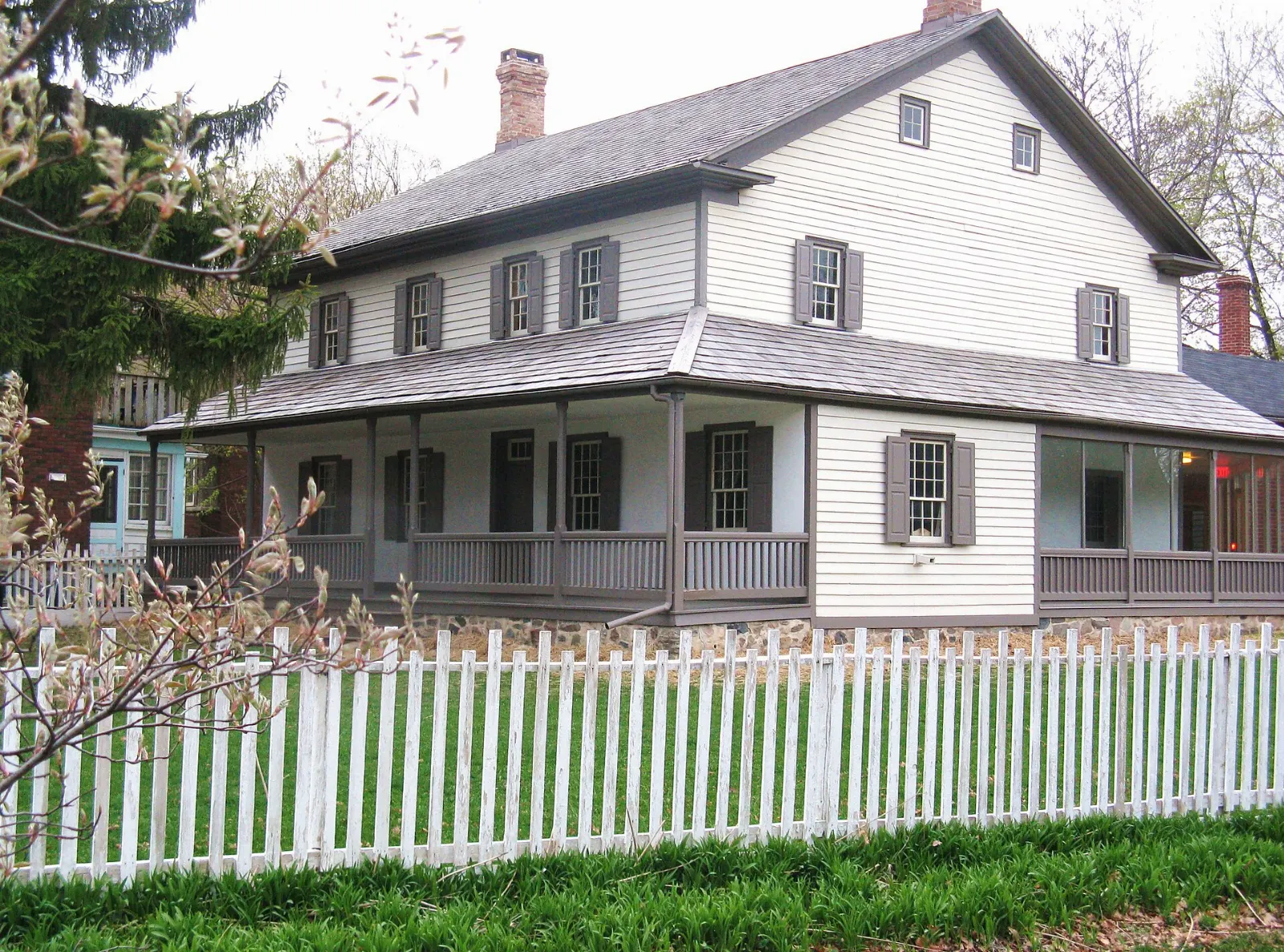 The Schneider Haus farmhouse in Kitchener, St. Jacobs, Ontario