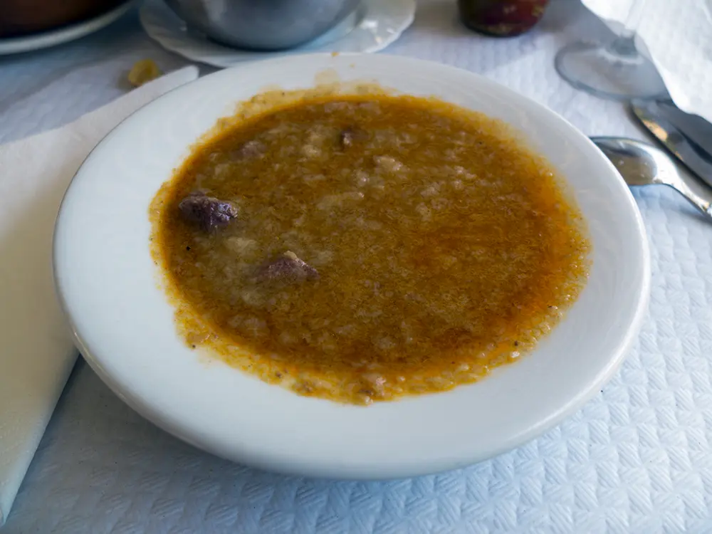 Sopa de pan in Sumidero Canyon, Chiapas