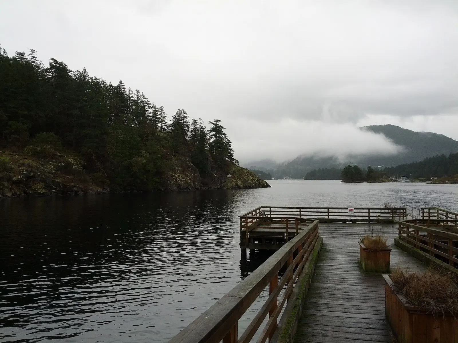 Boats in Pender Harbour on the Sunshine Coast, British Columbia